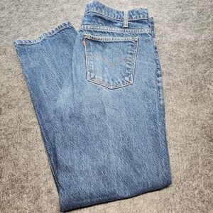 Vintage Mens Levis 505 Regular Fit Straight Leg Jeans Orange Tab 1994 36x30